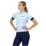 Light blue / navy