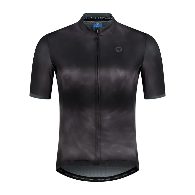 Rogelli Tie Dye Cykeltröja - Svart/Grå