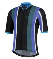 Rogelli Vintage Jersey - Svart/Blå/Grön