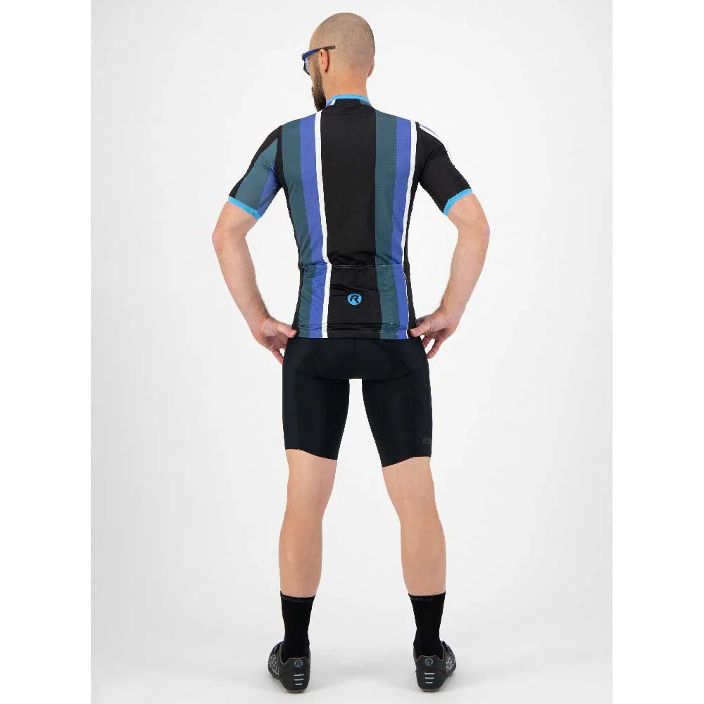 Rogelli Vintage Jersey - Svart/Blå/Grön