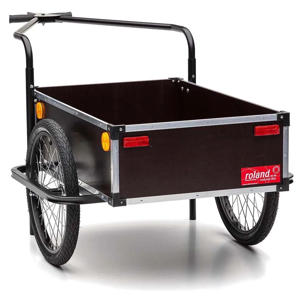 Roland Profi 20´´ Cykelkärra, Black / brown / silver, Max 40kg Roland Profi 20´´ Cykelkärra, Black / brown / silver, Max 40kg
