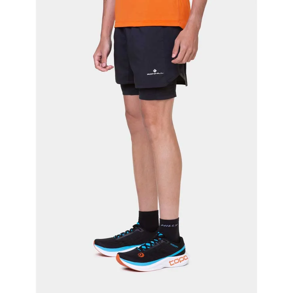 Ronhill Tech 5´´ Twin Shorts male Ronhill Tech 5´´ Twin Shorts male