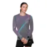 Ronhill Tech Golden Hour T-shirt Med Lång ärm female, Multi lightreflection