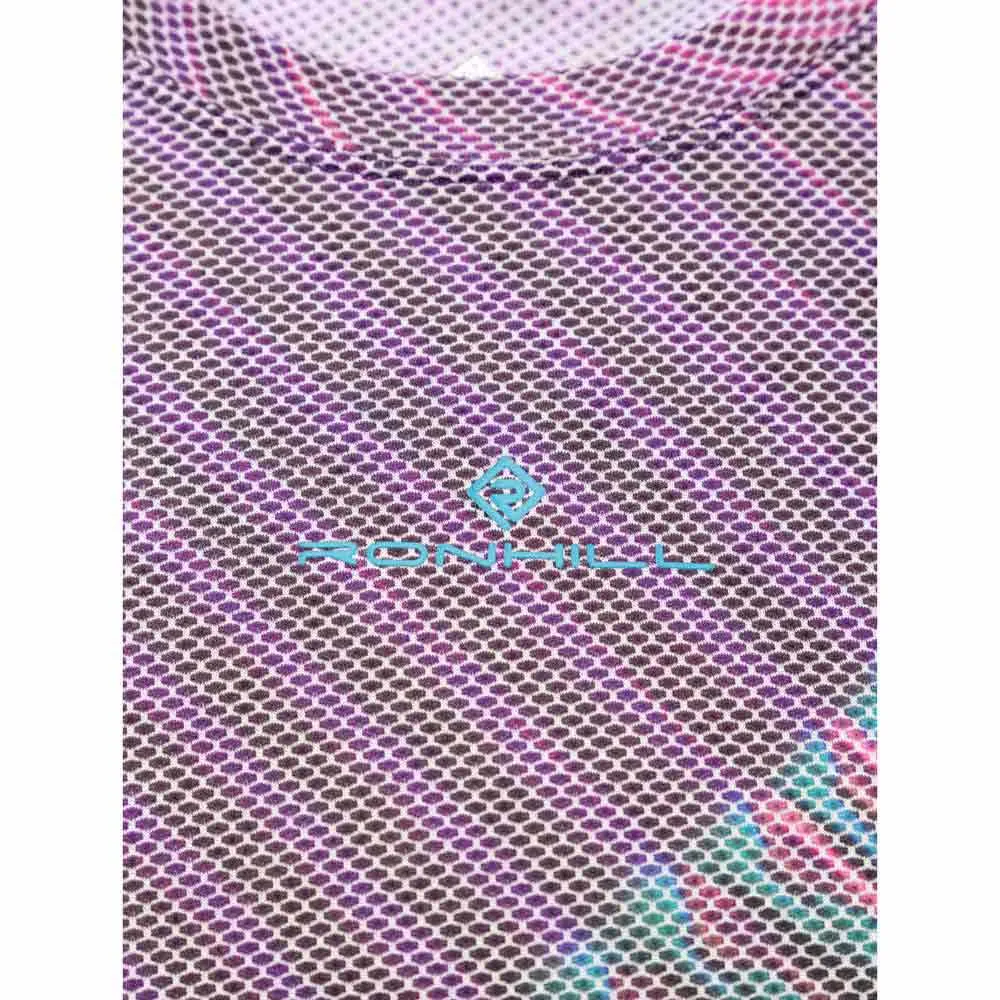Ronhill Tech Golden Hour T-shirt Med Lång ärm female, Multi lightreflection