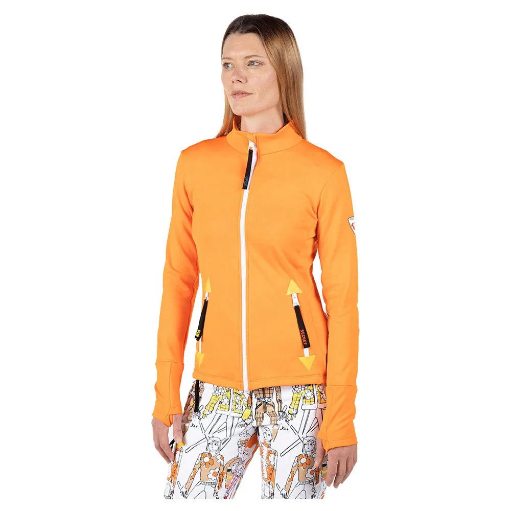 Rossignol Jcc Climi Fleecejacka Med Dragkedja