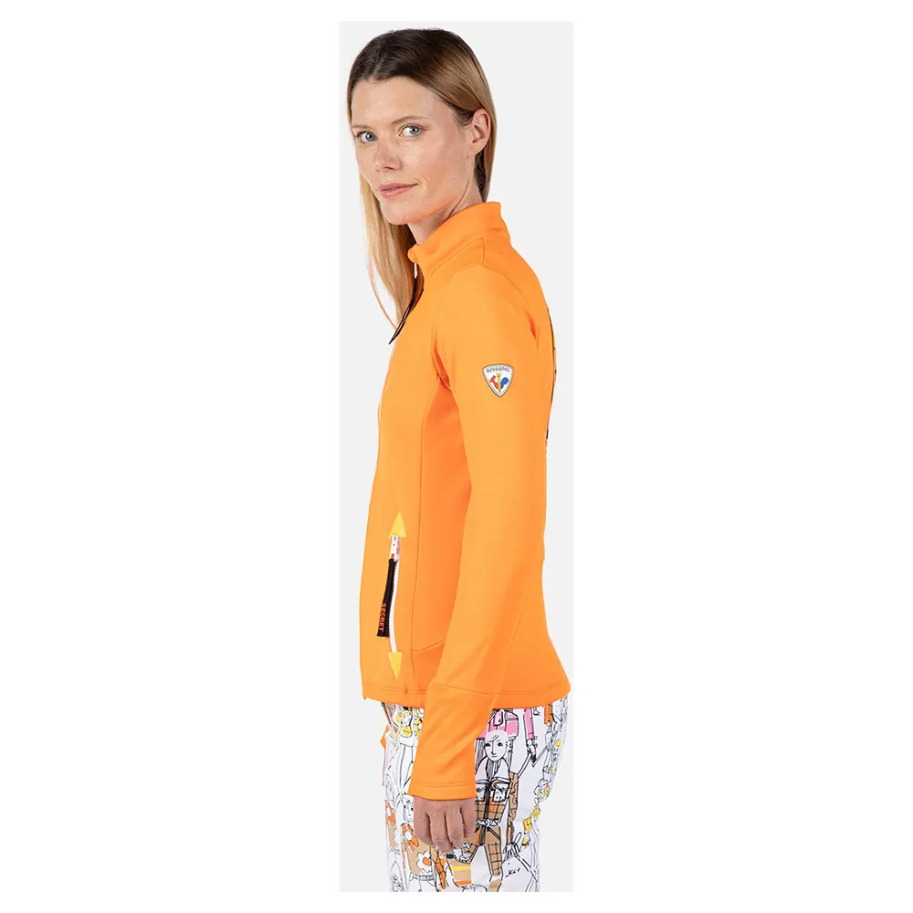Rossignol Jcc Climi Fleecejacka Med Dragkedja