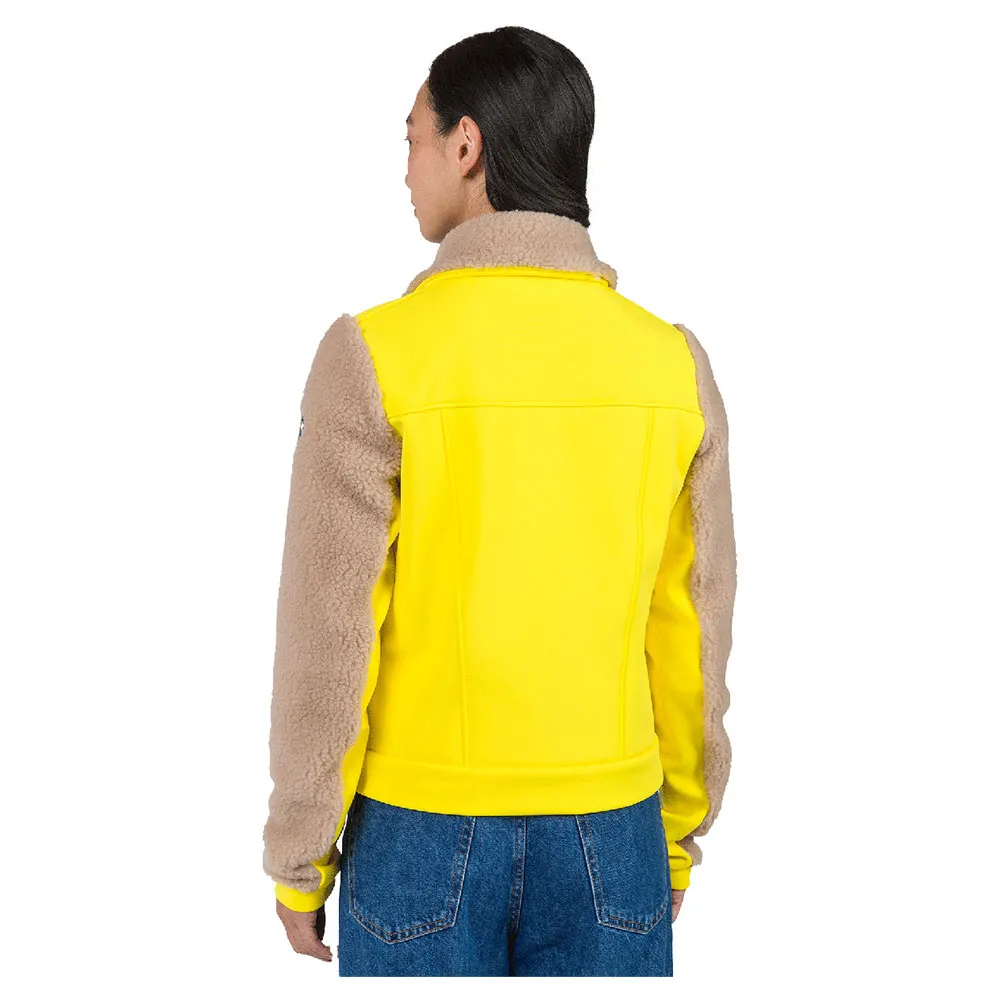 Rossignol Jcc Softshell Fleecy Fleecejacka Med Dragkedja