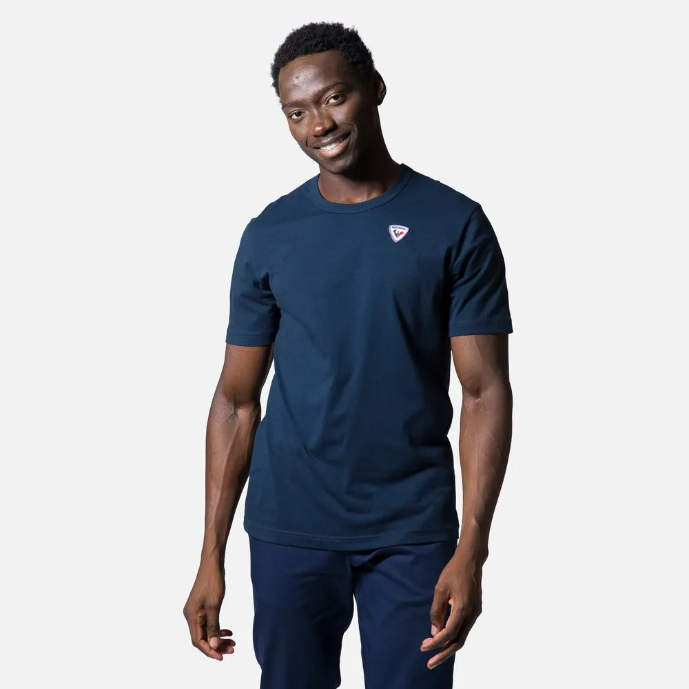Rossignol Logo Plain T-shirt Med Korta ärmar, Dark navy