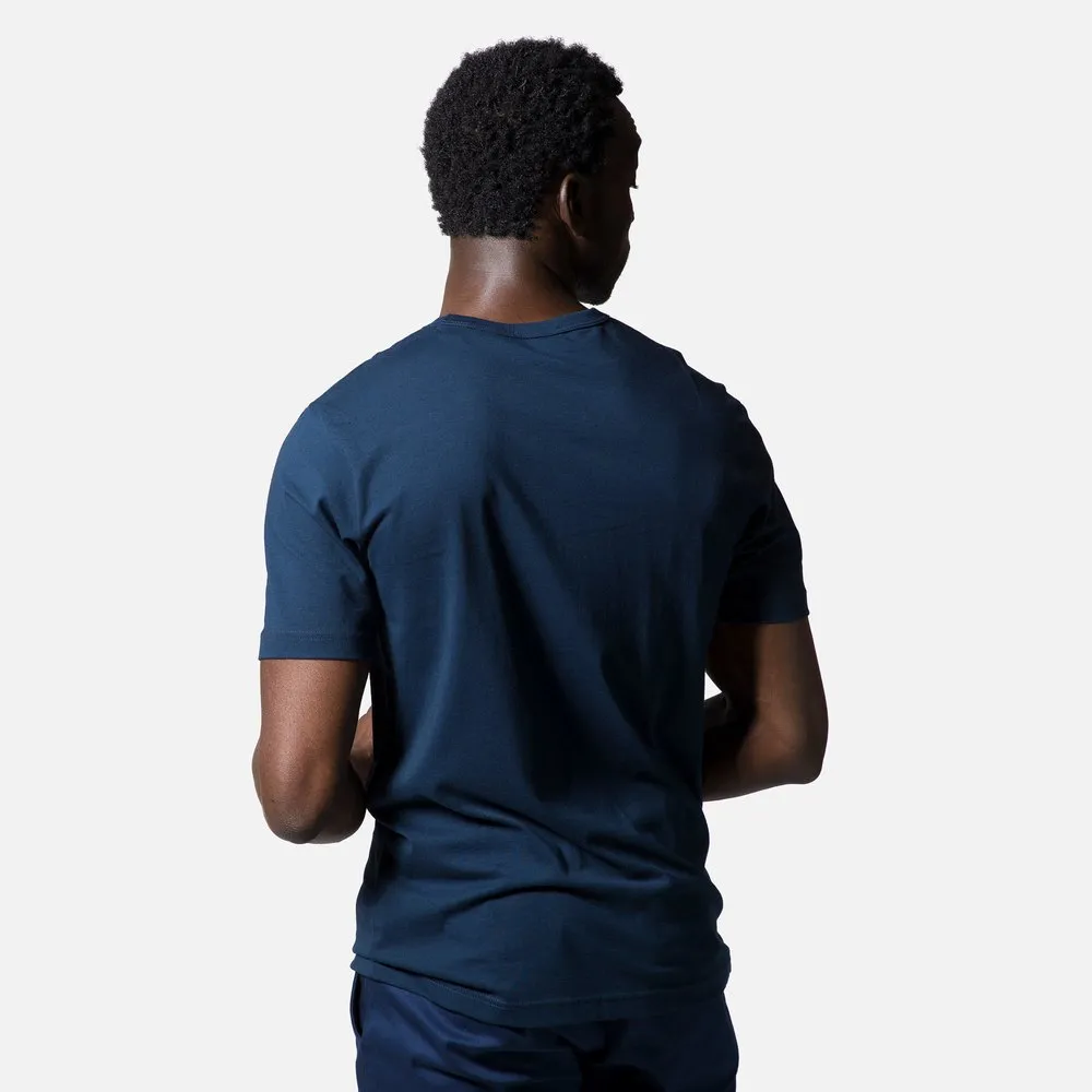 Rossignol Logo Plain T-shirt Med Korta ärmar, Dark navy