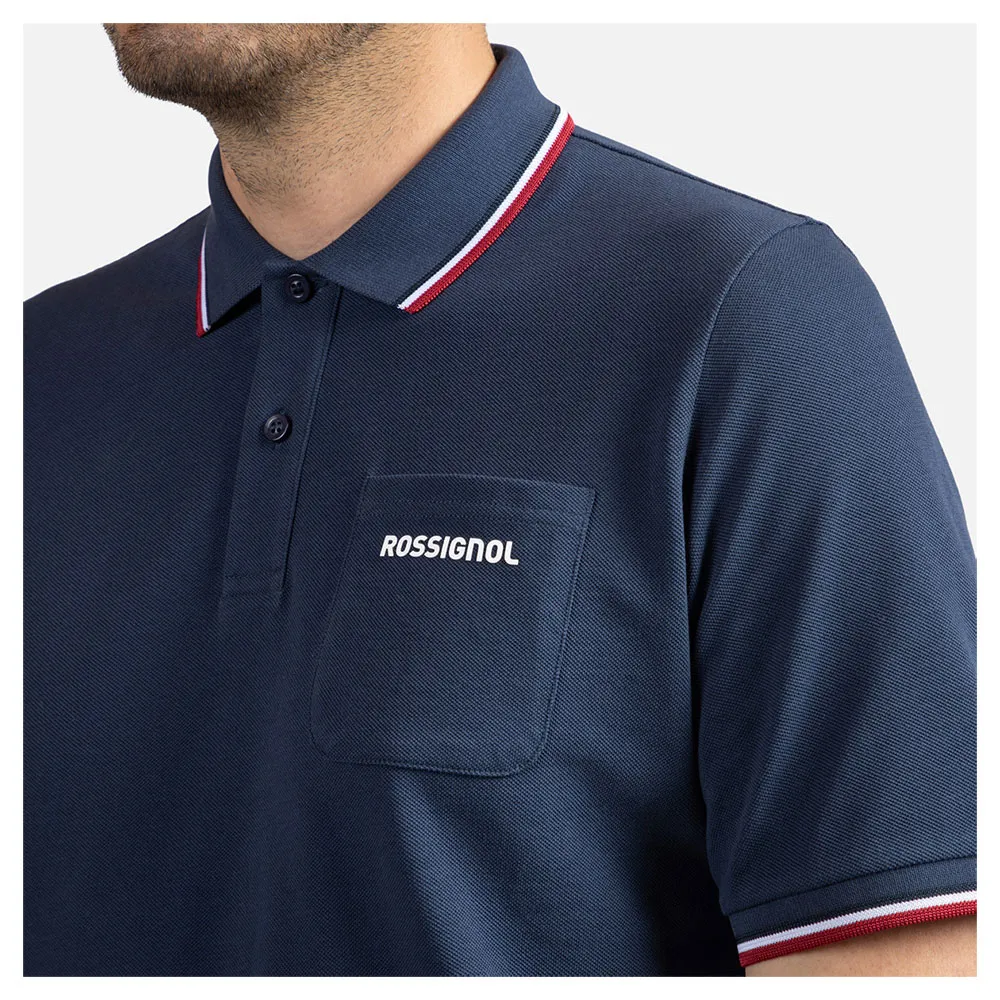 Rossignol Presset Pocket Kortärmad Polotröja Rossignol Presset Pocket Kortärmad Polotröja