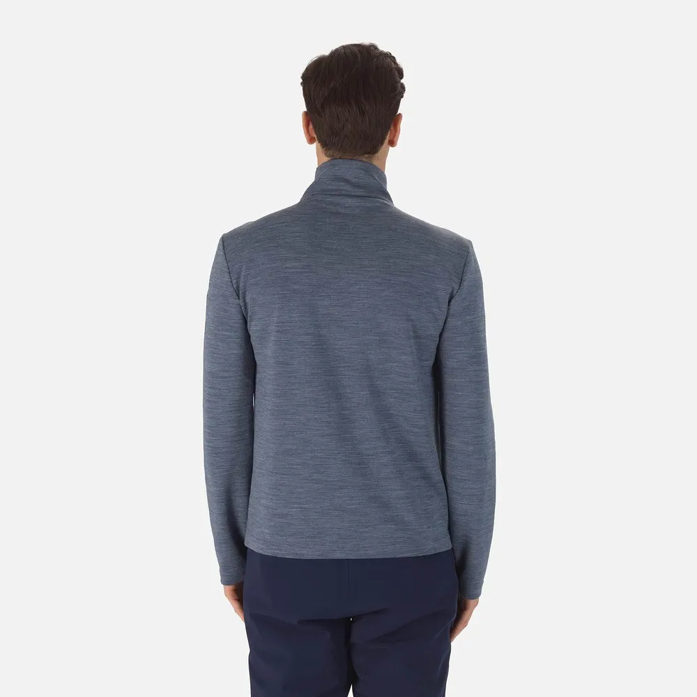 Rossignol React Merino Fleecejacka Med Dragkedja, Dark navy