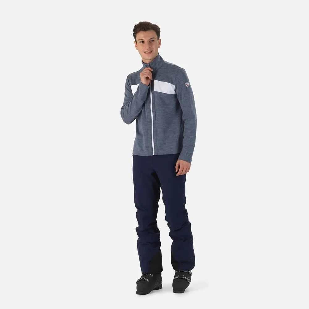 Rossignol React Merino Fleecejacka Med Dragkedja, Dark navy