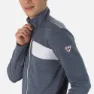 Rossignol React Merino Fleecejacka Med Dragkedja, Dark navy