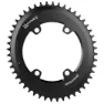 Rotor 1x Oval Q Ring 110 Bcd Kedjehjul, Black, 40t