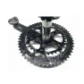 Rotor 3D + cranks with INpower power meter + NoQ round chainrings, 50/34, 172.5mm