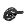 Rotor 3D + cranks with INpower power meter + Q-Rings Aero chainrings, 50/34