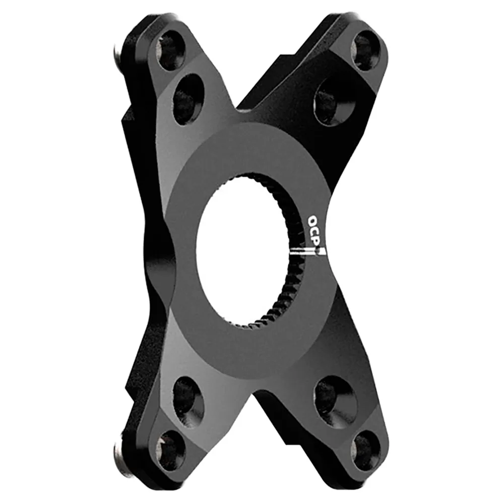 Rotor 80 X 4 Din Spindel, Gloss black, 110mm