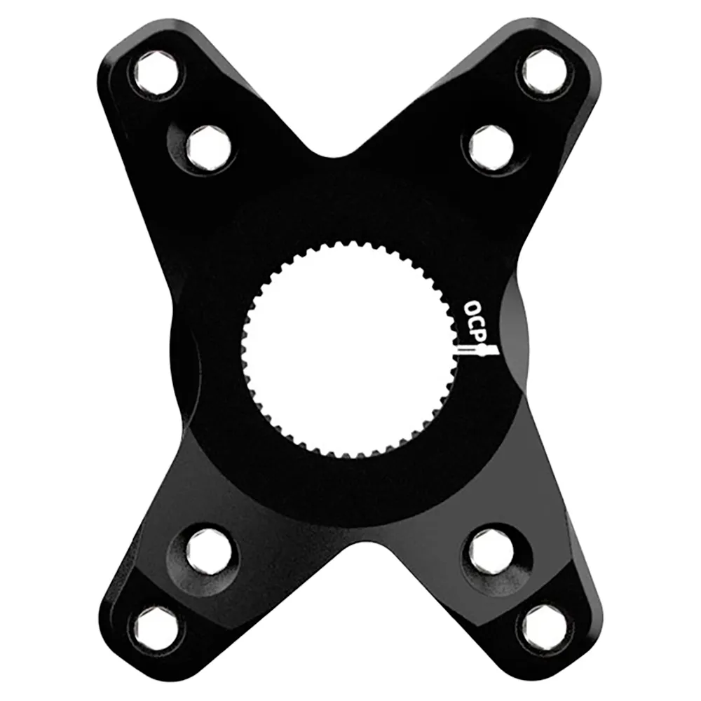 Rotor 80 X 4 Din Spindel, Gloss black, 110mm
