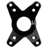 Rotor 80 X 4 Din Spindel, Gloss black, 110mm
