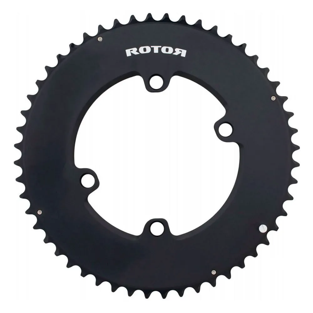 Rotor Aero Round Ring 110x4 Bcd Kedjehjul, Outer black, 54t Rotor Aero Round Ring 110x4 Bcd Kedjehjul, Outer black, 54t