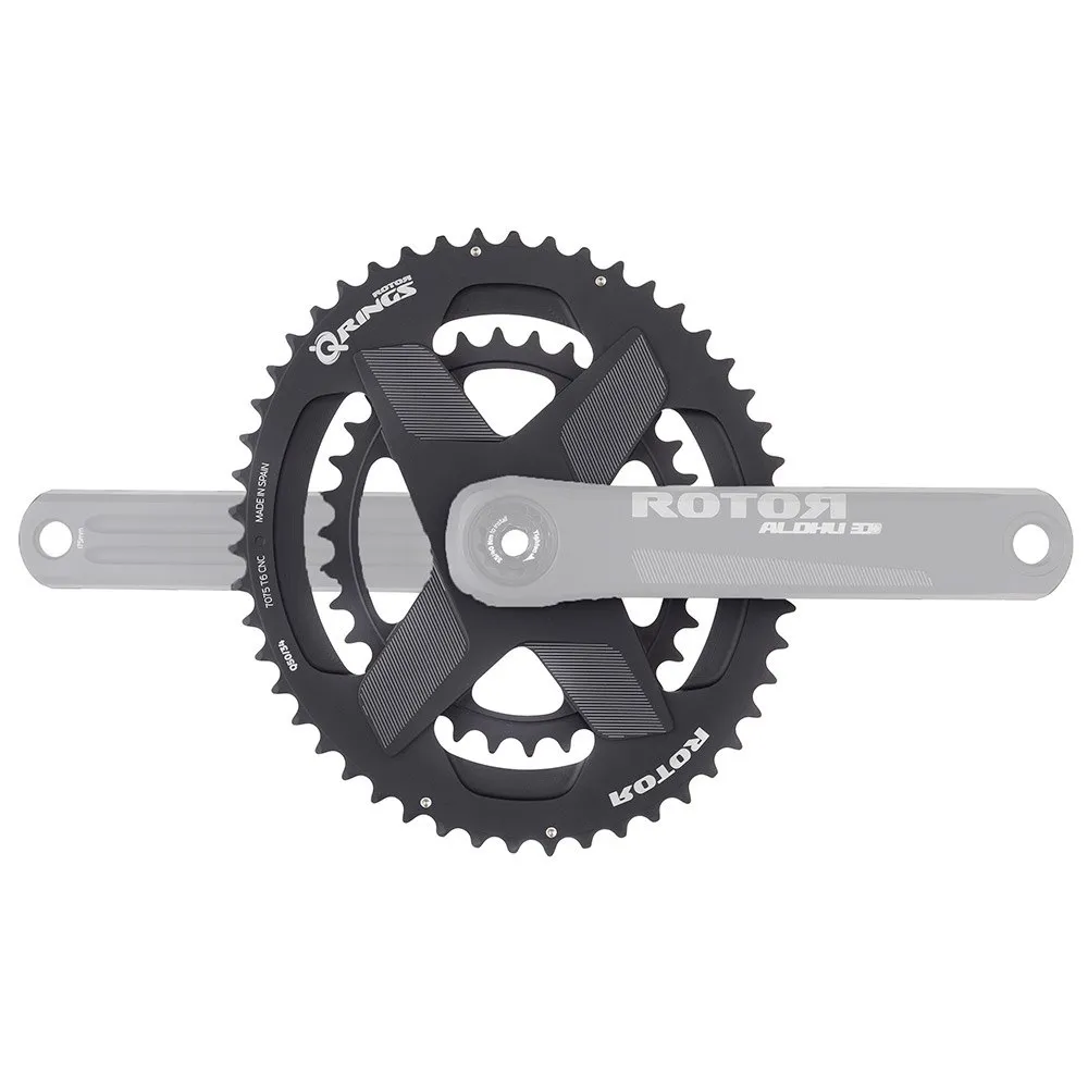Rotor Aldhu 3D Chainrings + QRings Spidering Aero Rotor Aldhu 3D Chainrings + QRings Spidering Aero