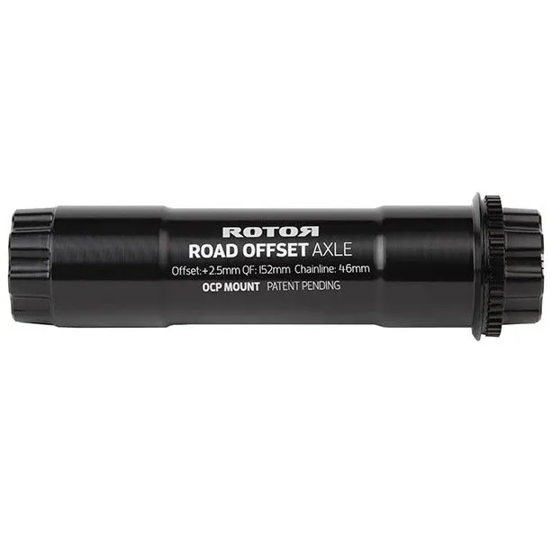 Rotor Aldhu Rd Offset Vevlager, Black, One Size
