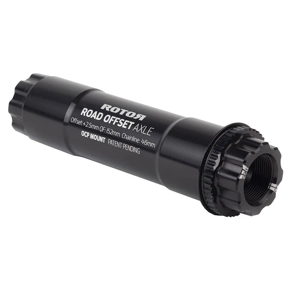 Rotor Aldhu Rd Offset Vevlager, Black, One Size