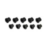 Rotor Bolt Set, Black, One Size