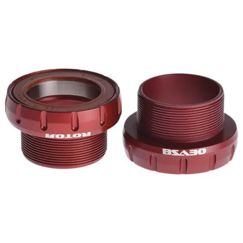 Rotor Bsa30 Ceramic Vevlagerskoppar, Red, 68/73mm Rotor Bsa30 Ceramic Vevlagerskoppar, Red, 68/73mm