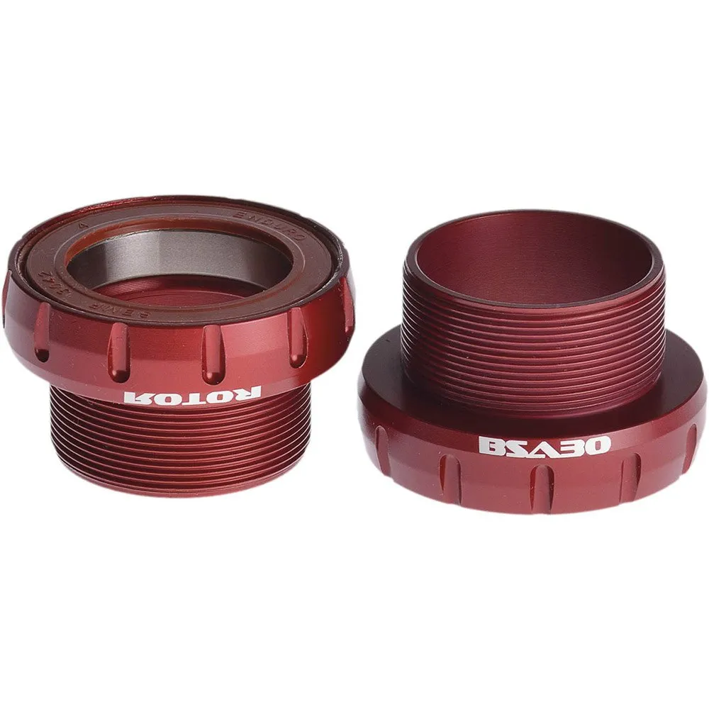 Rotor Bsa30 Ceramic Vevlagerskoppar, Red, 68/73mm Rotor Bsa30 Ceramic Vevlagerskoppar, Red, 68/73mm