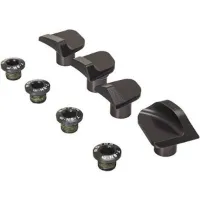 Rotor Chainring Bolts Covers Shimano Dura Ace 9100 Set Vevparti Skruvsats