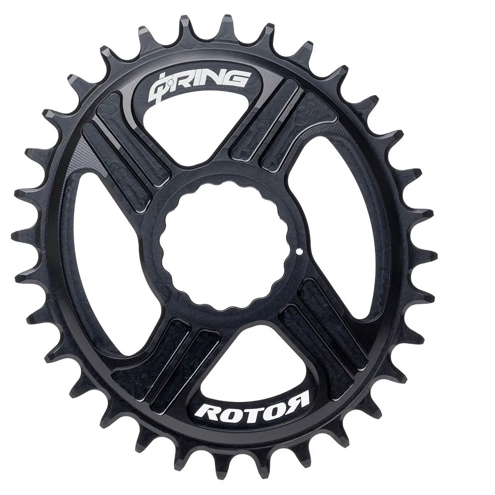 Rotor Direct Mount Qring Rex Kedjehjul, Black, 34t