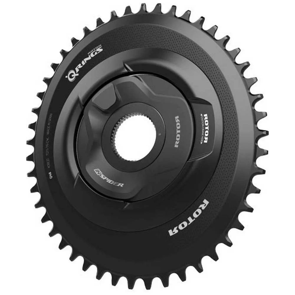 Rotor Inspider Aero Crown Bcd 110x4 Vevpartisskydd, Black, One Size