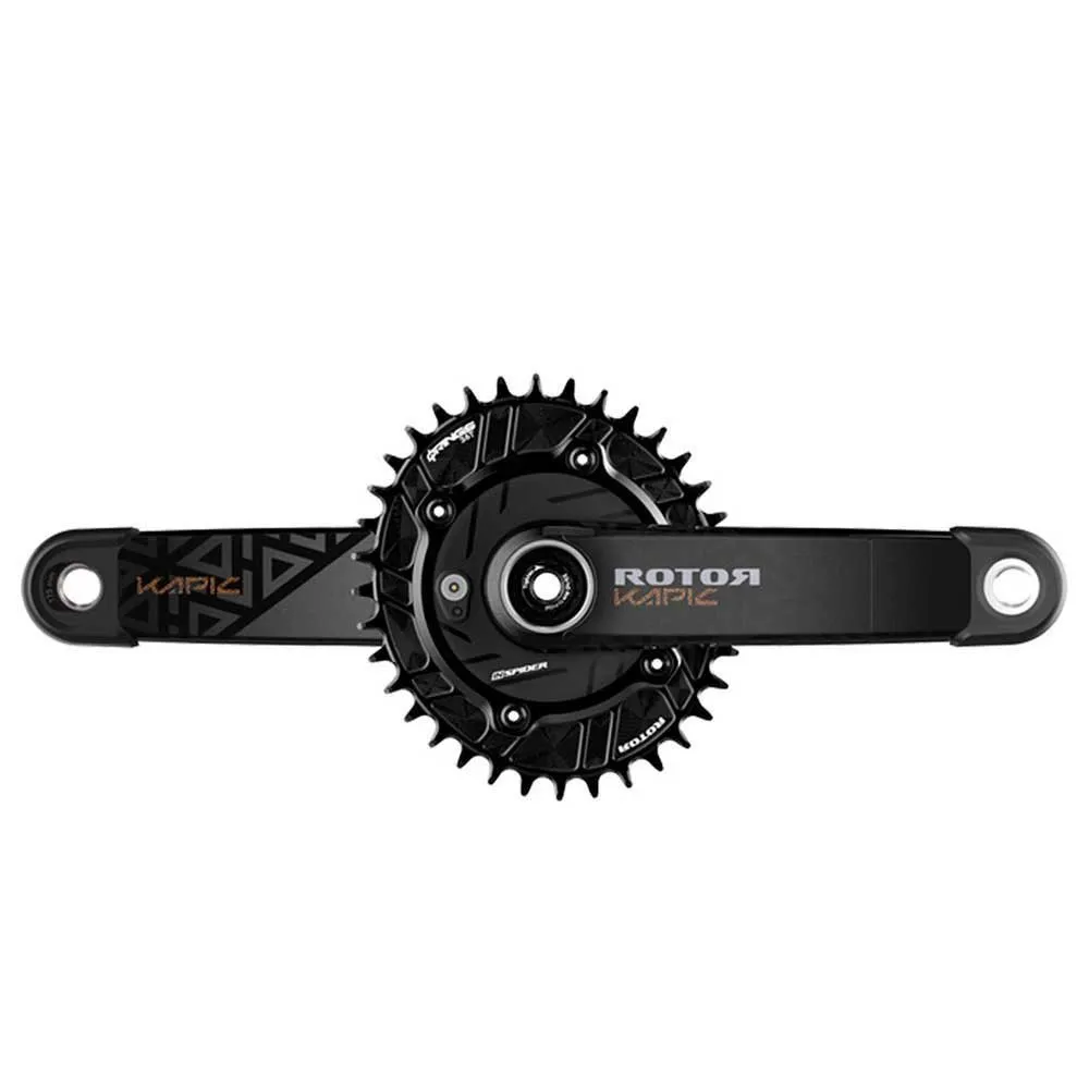 Rotor INspider MTB KAPIC Carbon CL52, Q-RING Powermeter Kurbelgarnitur