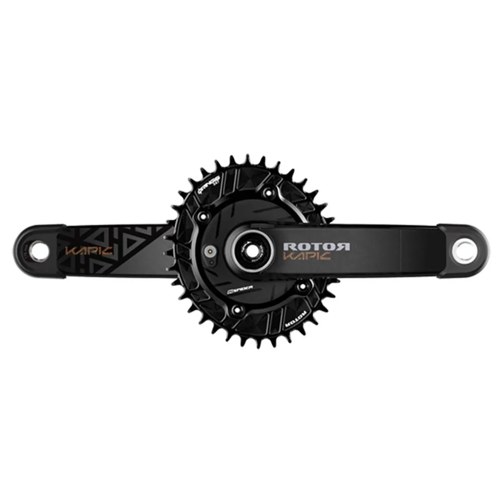 Rotor INspider MTB Kapic Q-RING 34 Z Powermeter Kurbelgarnitur Rotor INspider MTB Kapic Q-RING 34 Z Powermeter Kurbelgarnitur