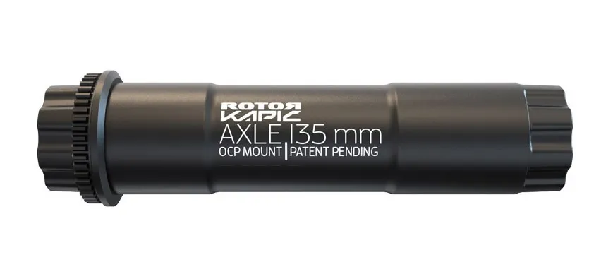 Rotor KAPIC Aksel Standard, Black, 135mm