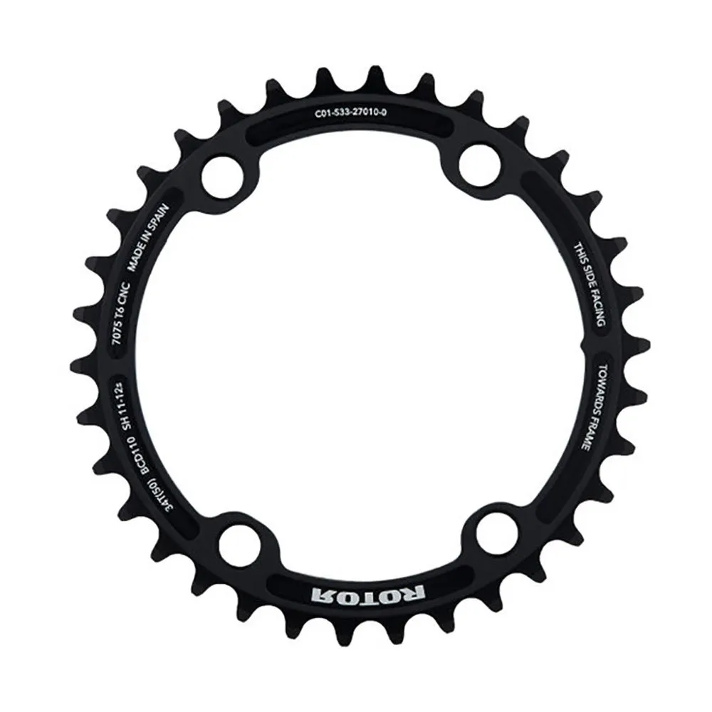 Rotor Kettenblatt Road, 4-Arm, noQ, 110 mm Lochkreis 11-/12-fach