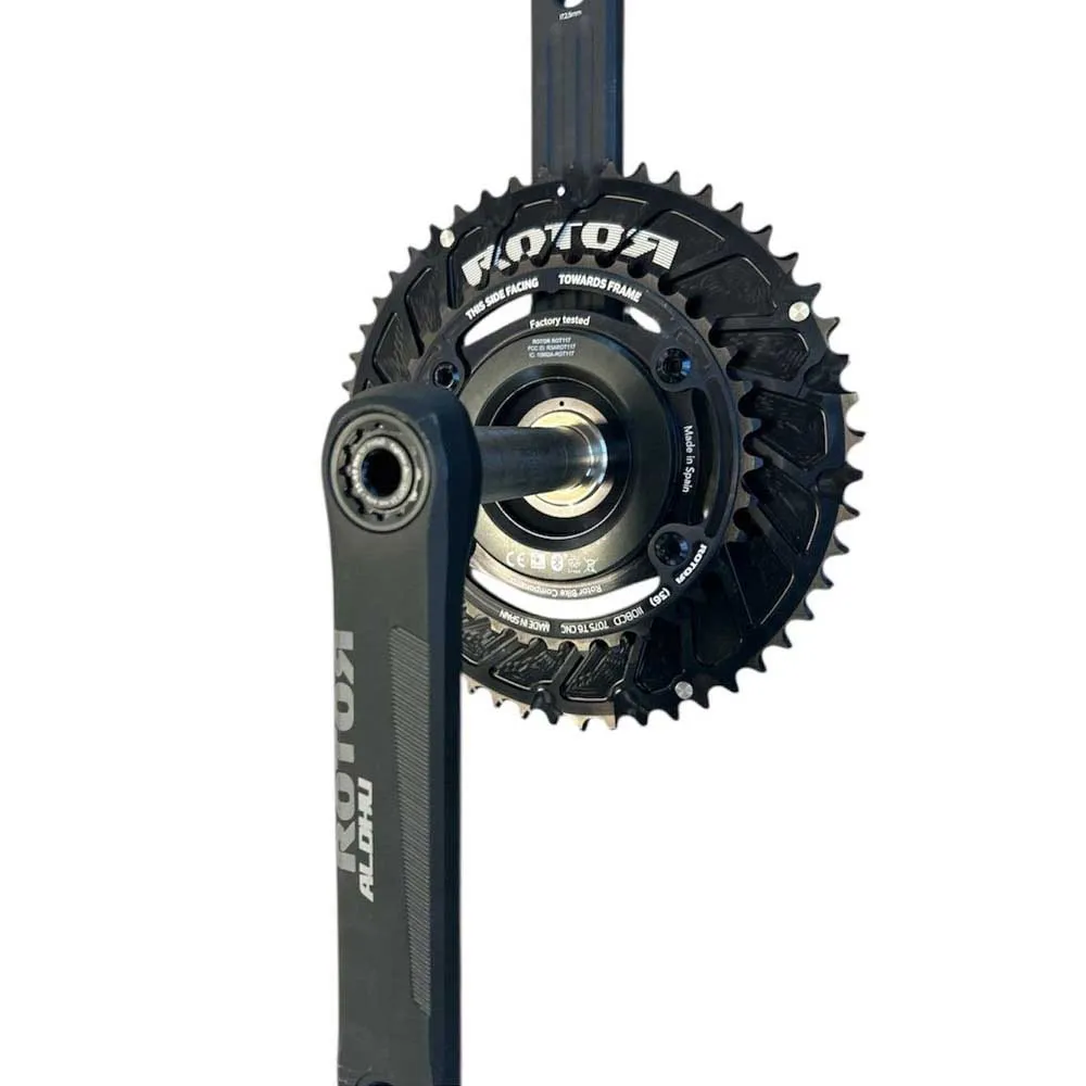 Rotor Pm Aldhu24 A Vevparti, Black, 172.5mm, 52-36t