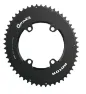 Rotor Q Ring Aero Oval Drev 54T, Svart
