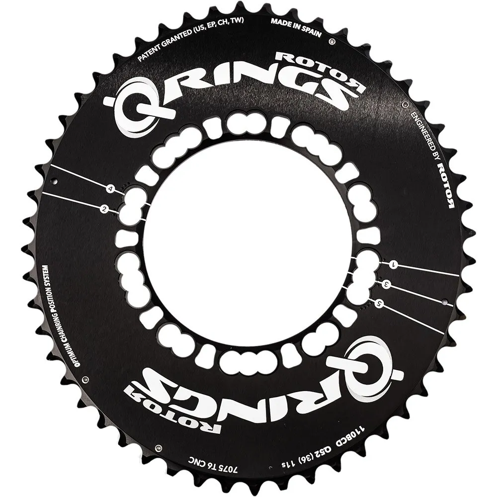 Rotor Q Rings 110 Bcd Outer Aero Kedjehjul
