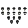 Rotor Rd Triple Vevparti Skruvsats, Black, One Size