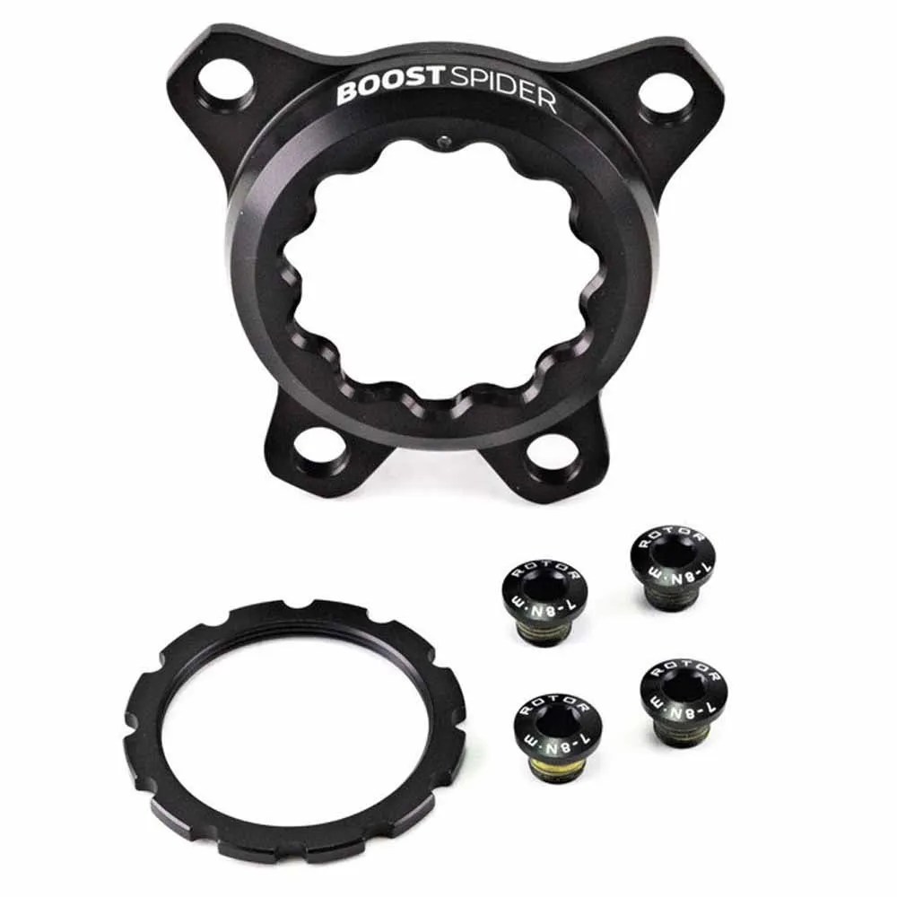 Rotor Rex 1.1 76 Bcd Boost Spindel, Black, One Size