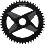 Rotor Round Direct Mount Kedjehjul, Black, 42t
