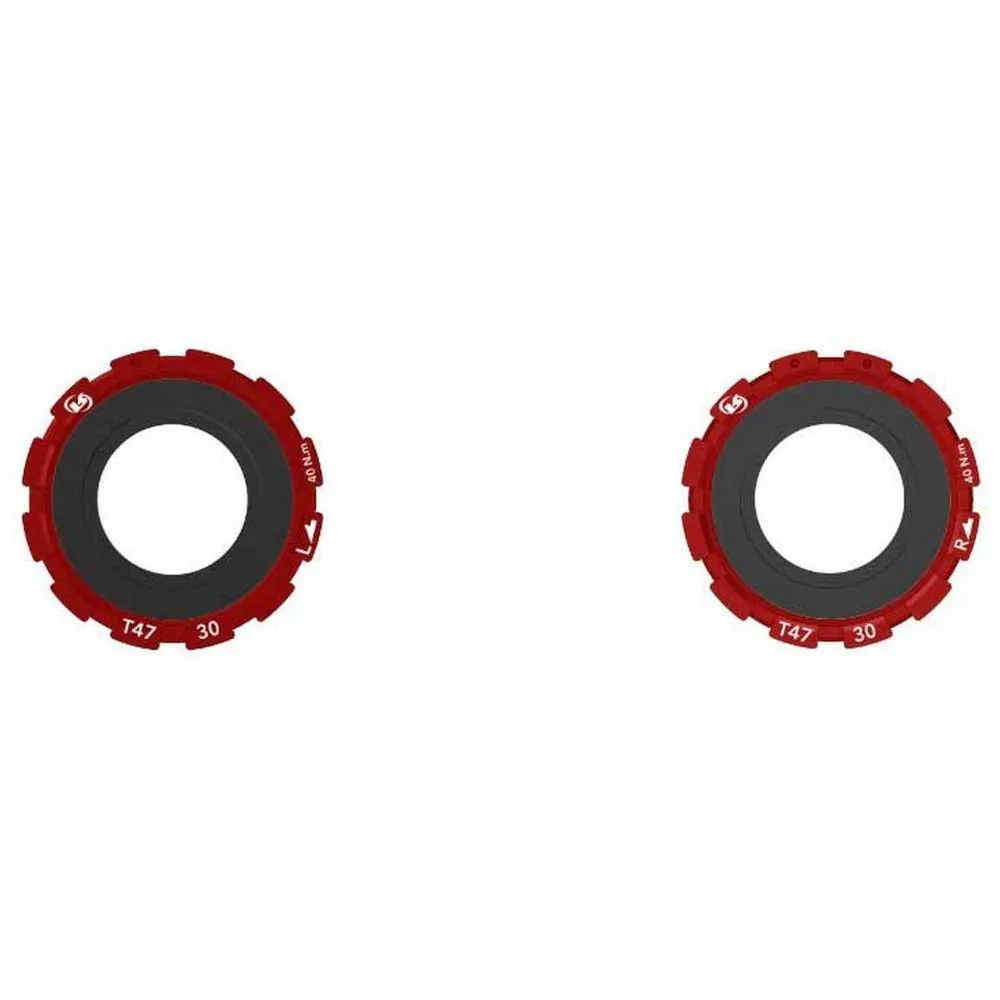 Rotor T47 Internal Ceramic 30 Mm Vevlagerskoppar, Red, 86.5/89.5/92mm