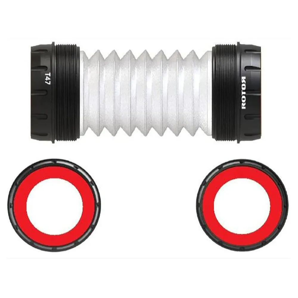 Rotor T4729 External Bb Dub® Vevlager, Black, 68/73mm Rotor T4729 External Bb Dub® Vevlager, Black, 68/73mm