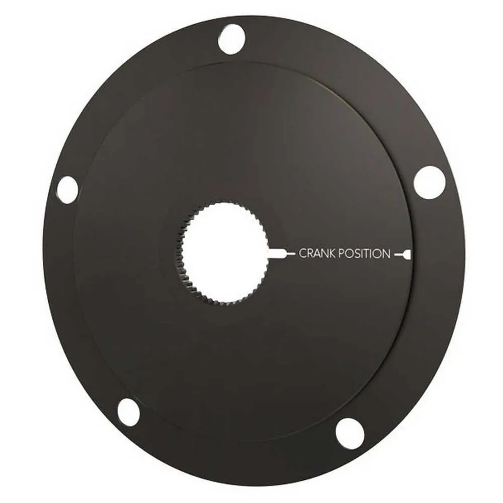 Rotor Track Axle With Spider Axel, Black, 30 x 144mm Rotor Track Axle With Spider Axel, Black, 30 x 144mm