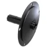 Rotor Track Axle With Spider Axel, Black, 30 x 144mm