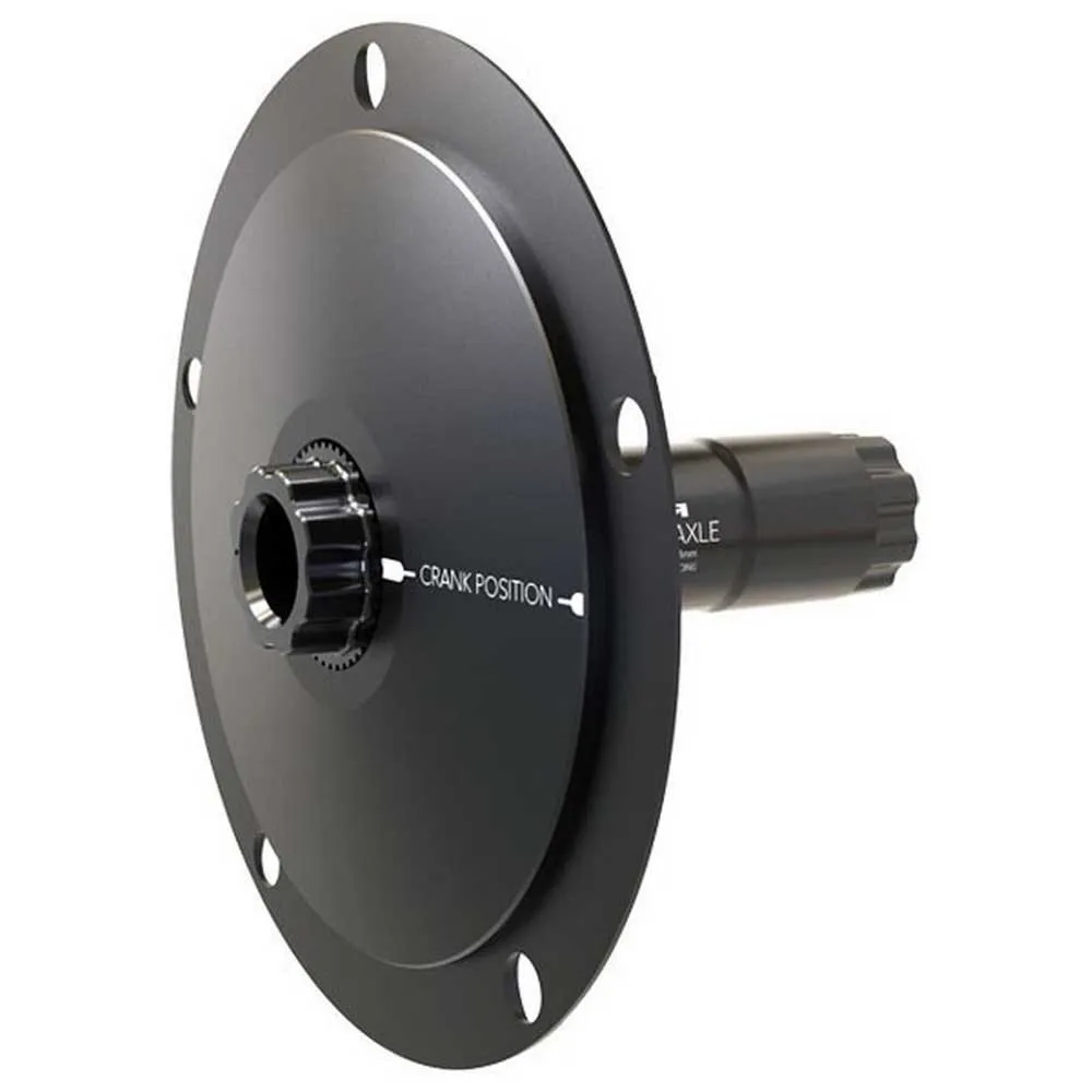 Rotor Track Axle With Spider Axel, Black, 30 x 144mm Rotor Track Axle With Spider Axel, Black, 30 x 144mm