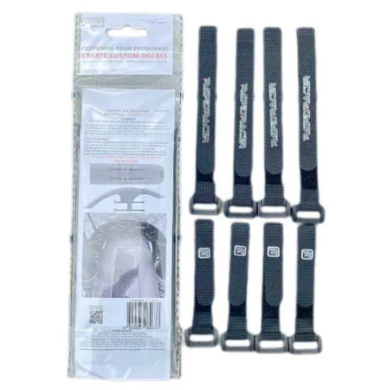 RRP Hoop & Loop Fork Protectors Rem, Black, One Size