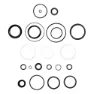 Rt Parts Rock Shox Super Deluxe Thurshaft Air Can/damper C1 Tätningssats, Multicolor, One Size